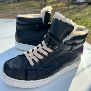 COACH RICHMOND SHRL Cold Weather Boots Q8870/A01502 bootie Size US 9B